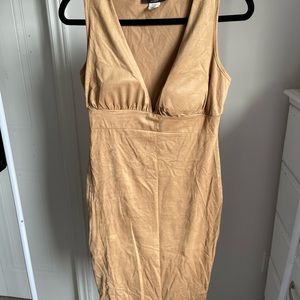 Beige Dress
